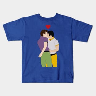 Klaine Kissing Kids T-Shirt